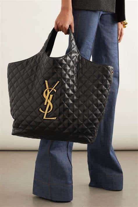 ysl tote bag 2023|ysl denim tote.